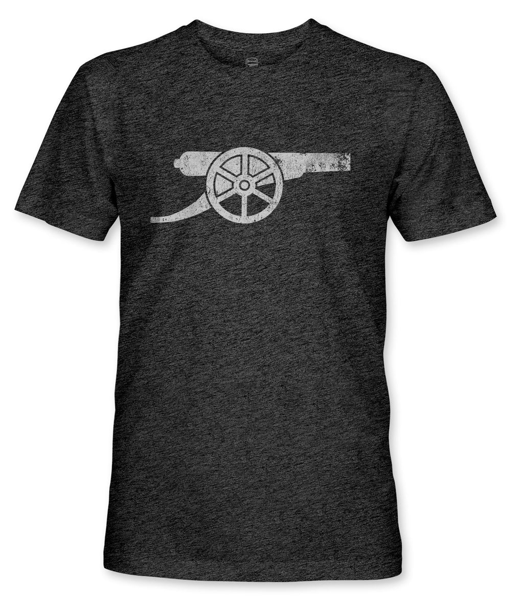 アーセナル レトロキャノンtシャツ Arsenal FC Cannon Vintage Triblend T-Shirt - Red – 1863