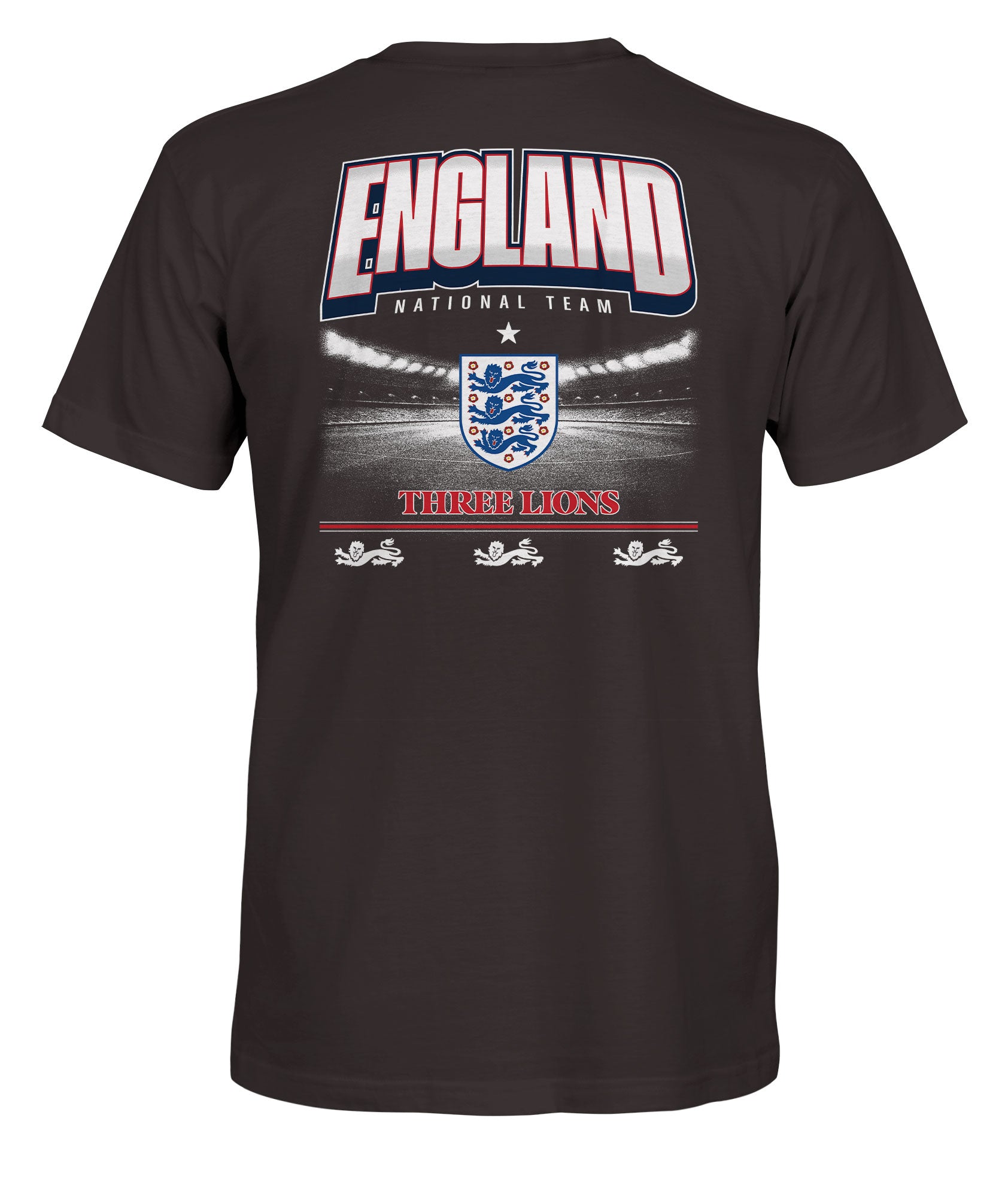 トップス phatrnk ENGLISH LOGO FOOTBALL SHIRTS England National Team FA Stadium Soft wash Cotton Tee- Graphite