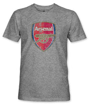 Arsenal FC Color Badge Vintage Triblend T-Shirt - Grey