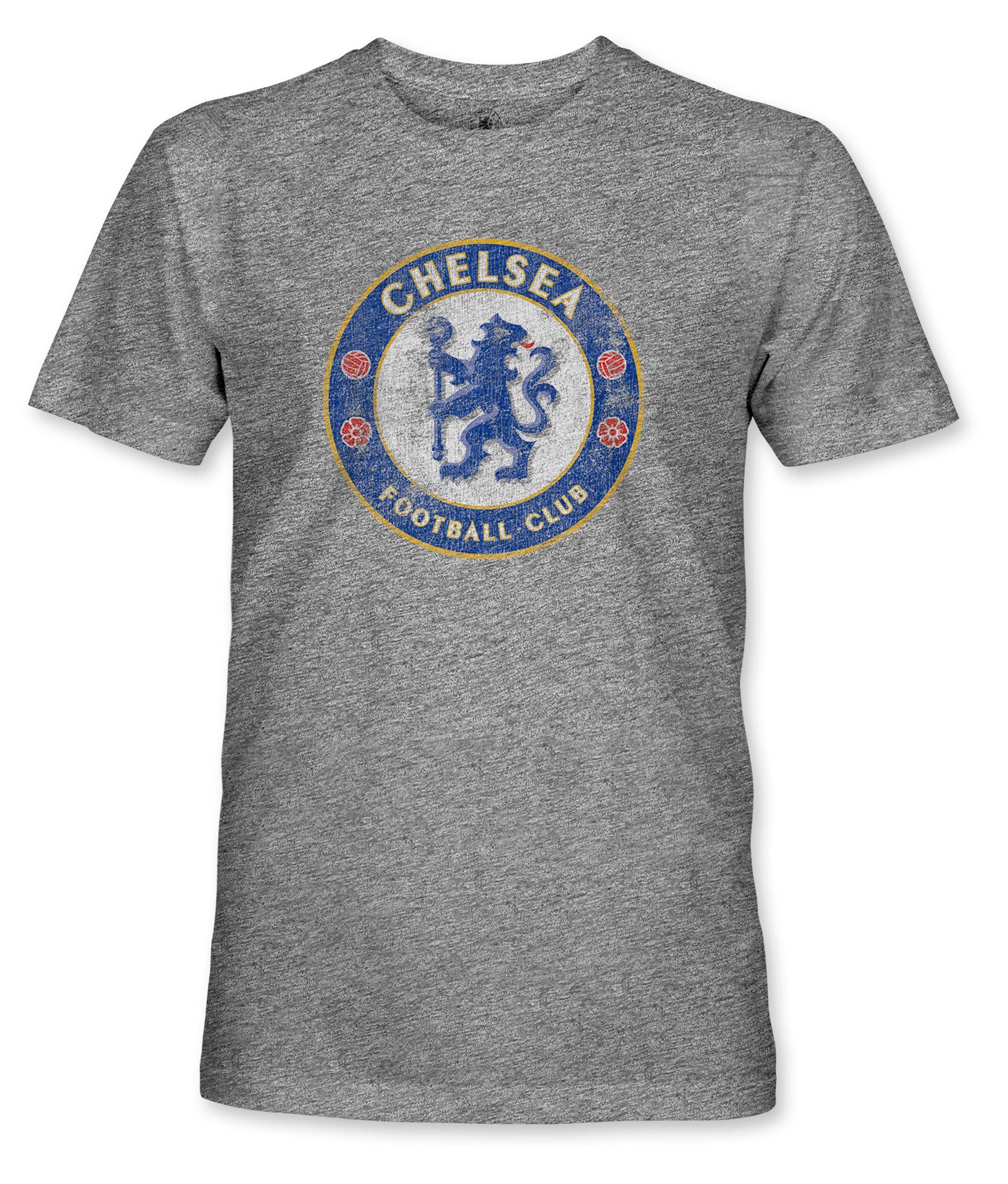 Chelsea FC Umbro シャツ グレー　サッカーt Chelsea FC Color Badge Vintage Triblend T-Shirt - Grey – 1863