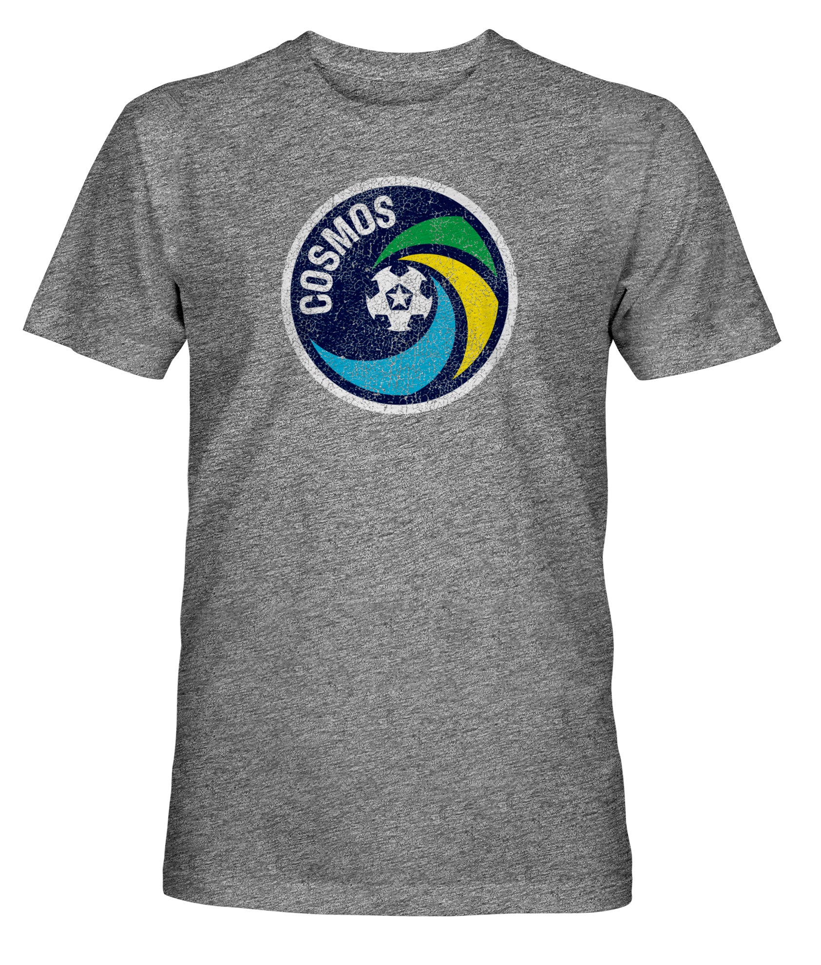 Cosmos Color Logo Vintage Triblend T-Shirt - Grey – 1863 Football