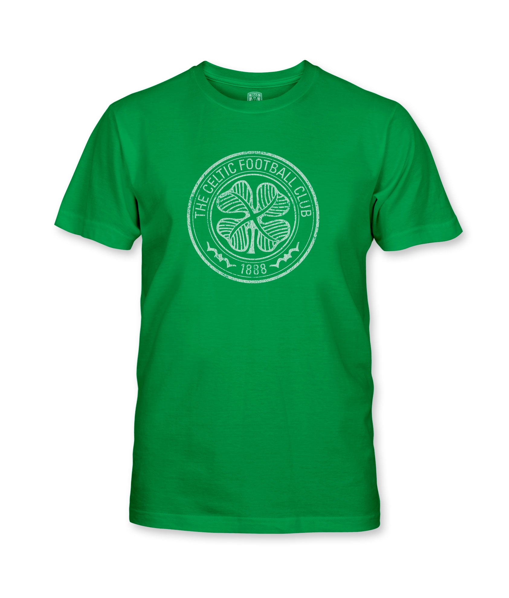 Celtic FC Youth Color Badge Cotton T-Shirt